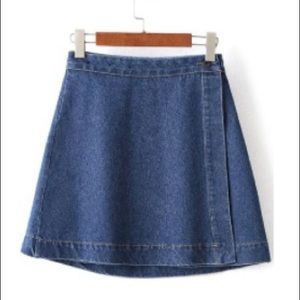Denim skirt